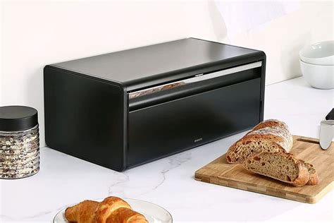 nice metal box to put baked goods in|best bread boxes for food.